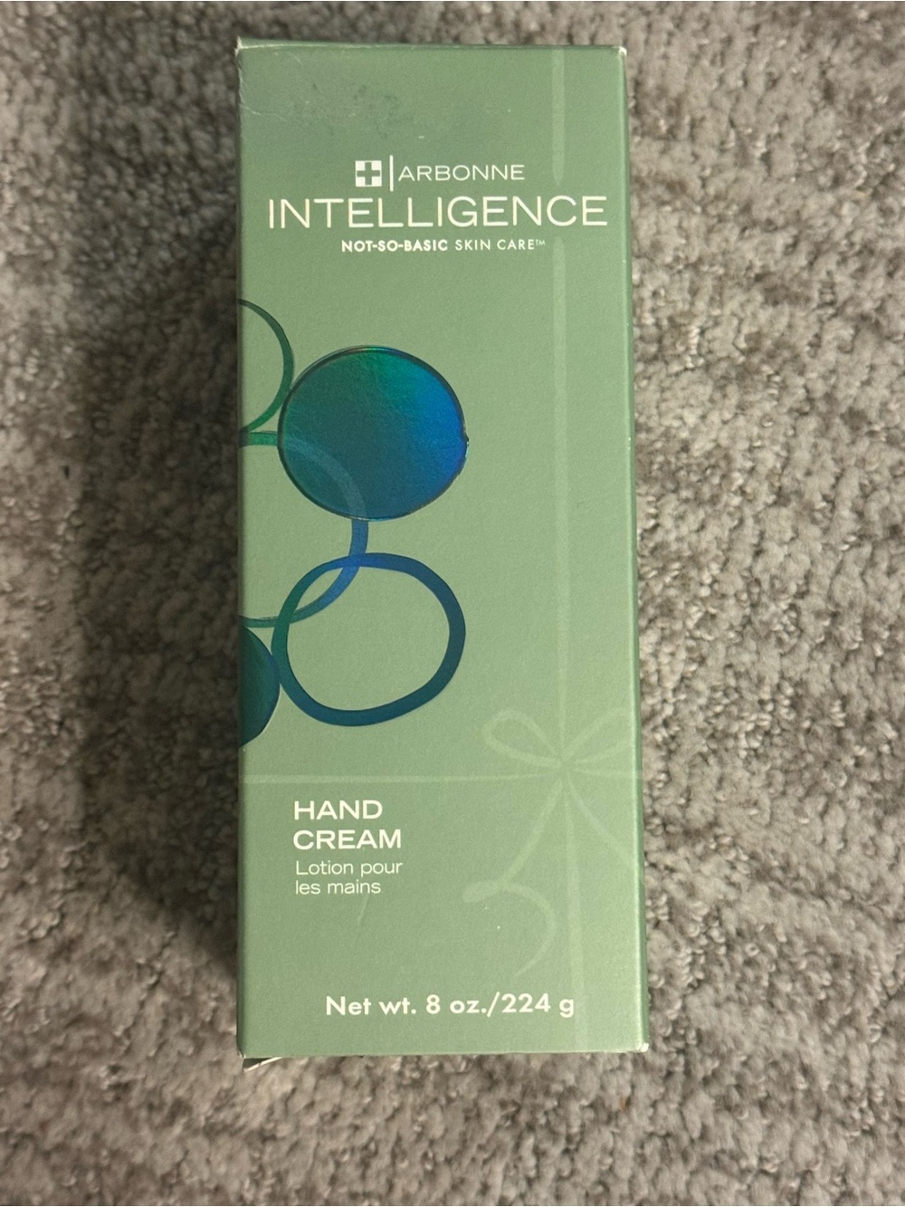 Arbonne Intelligence Not So Basic Hand Cream 8 oz Full Size New lotion skincare